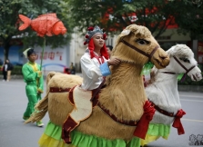 龙川客家传统文化保留项目：马灯舞